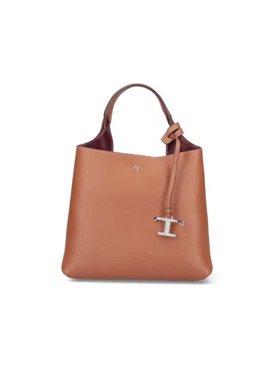 TOD'S LOGO HANDBAG