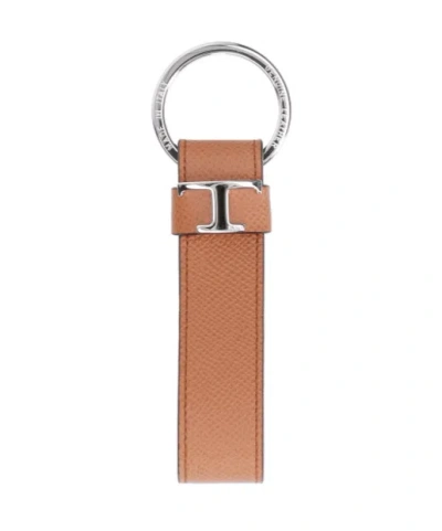 TOD'S TOD'S T LOGO KEYCHAIN