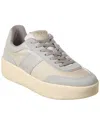 Tod's Cassette Canvas & Leather Platform Sneaker In Grey
