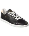 Tod's Perforated Leather Sneakers In Black