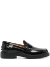Tod's Women's Leather Slip-on Penny Loafers In Black