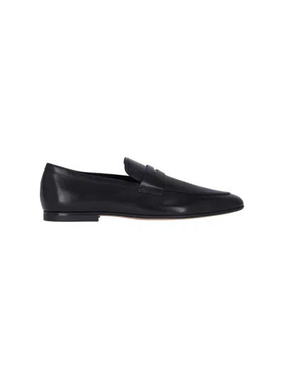 TOD'S LOGO LOAFERS