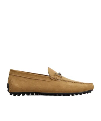 Tod's Logo Love Shoes In Brown