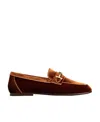 Tod's Logo Metal Accessories Love Shoes In Brown