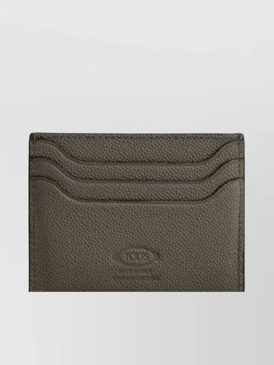 Tod's Logo Metal Card Slots