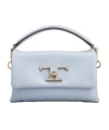 Tod's Logo-plaque Leather Crossbody Bag In Blue