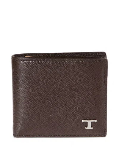 TOD'S LOGO PLAQUE WALLET