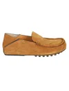 Tod's Logo Side Loafers In Monks Robe
