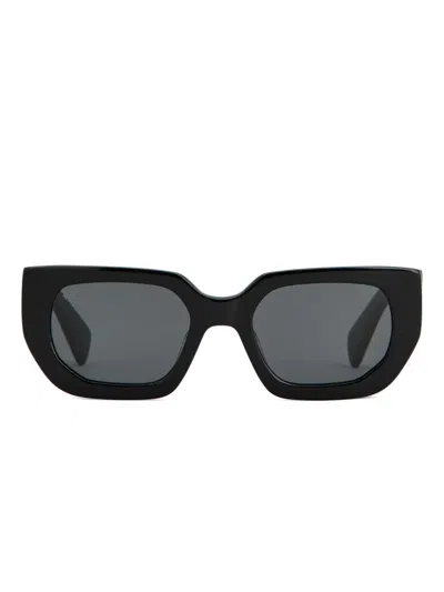 Tod's Logo Square Sunglasses In Black