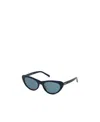 Tod's Logo Sunglasses In Black