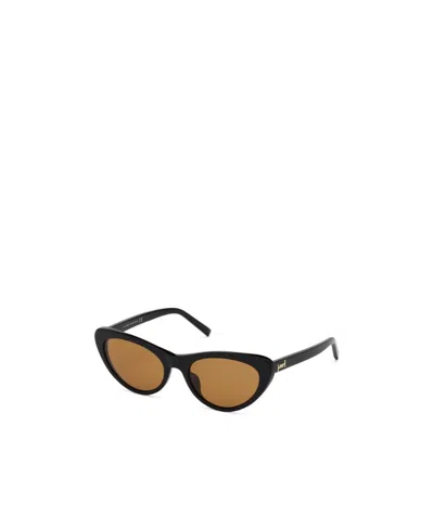 Tod's Logo Sunglasses In Brown