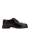Tod's Lace-ups Leather Oxford Black In Black
