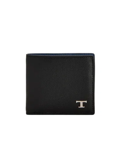 Tod's Logo Wallet In Black