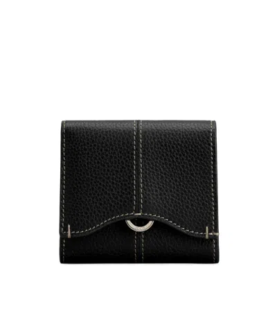 Tod's Logo Wallet In Black