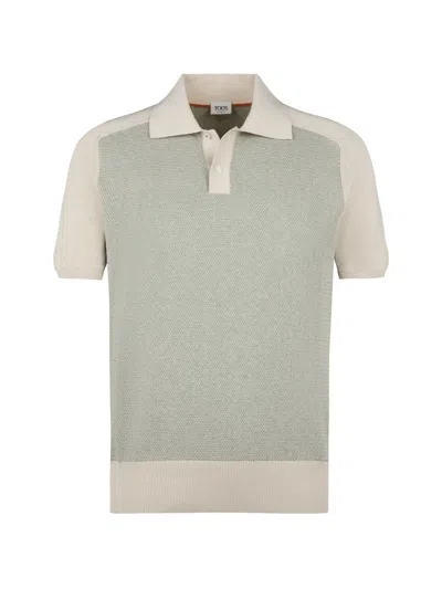 Tod's Logo-detail Polo Shirt In Multi