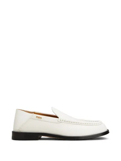 Tod's Logo-plaque Loafers In Multi