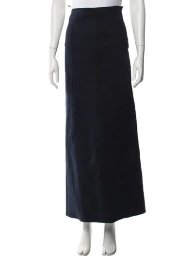 Pre-owned Tod's Long Skirt In Blue