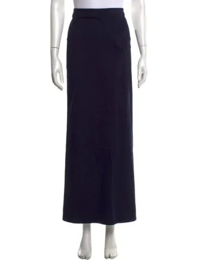 Pre-owned Tod's Long Skirt In Blue