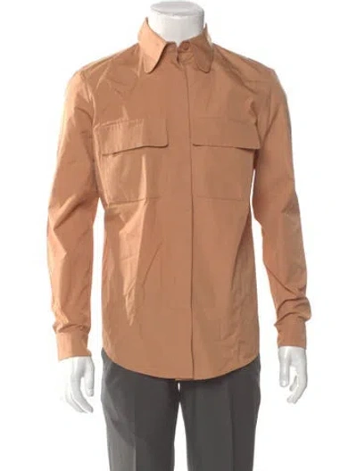 Pre-owned Tod's Long Sleeve Shirt In Brown