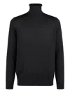 Tod's Long-sleeve Turtleneck Sweater In Black