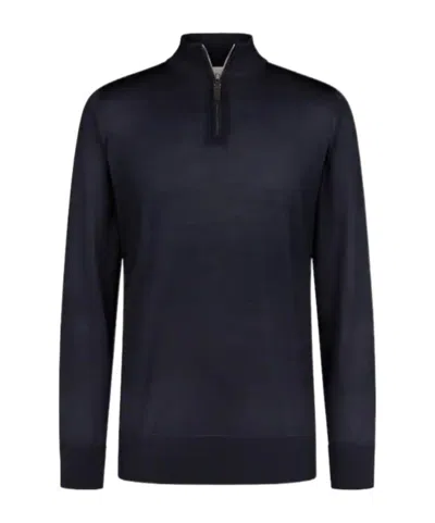 Tod's Long-sleeved Sweater In Blue