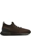 Tod's Low-top Lace-up Sneakers In Brown