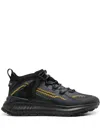 Tod's Low-top Mesh Sneakers In Black