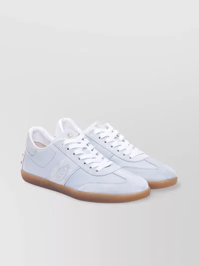 Tod's Low Top Sneakers Gommini Accents In White