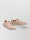 Tod's Low-top Sneakers In Nubuck Suede In Neutral