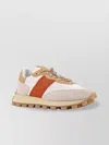 Tod's Low-top Sneakers In Nylon And Suede