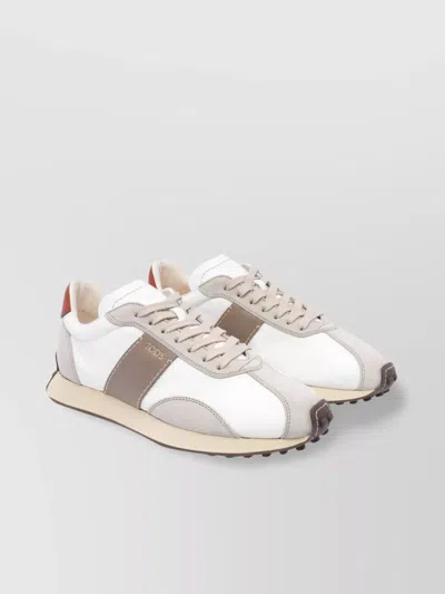 Tod's T Vintage Sneakers Multicolor In White