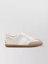 Tod's White And Beige Sneakers In Neutral