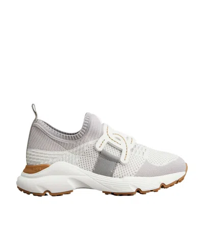 TOD'S TOD'S CHAIN-DETAILED SLIP-ON SNEAKERS
