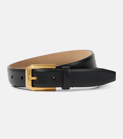 Tod's Luxor Leather Belt In Black