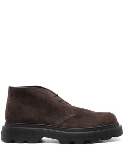 Tod's Luxury Calfskin Moccasins For Men In Testa Moro