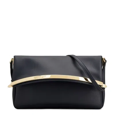 Tod's Magenta Small Shoulder Bag In Black