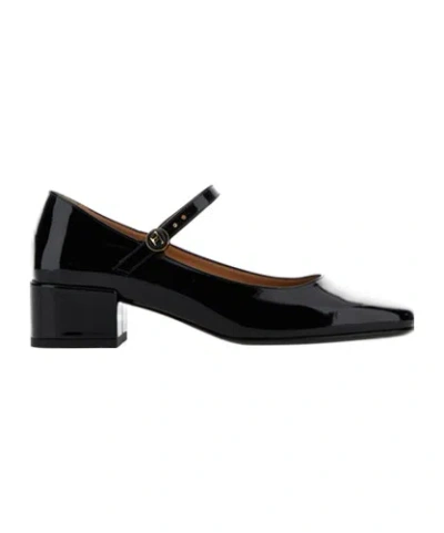 TOD'S TOD'S MARY JANE ALMOND-TOE PUMPS
