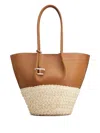 Tod's Double Handle Shoulder Bag In Brown