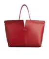 Tod's Medium Di Tote Bag In Red