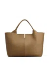 Tod's Medium Erb Leather Tote Bag