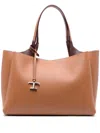Tod's Medium Tote Bag In Brown