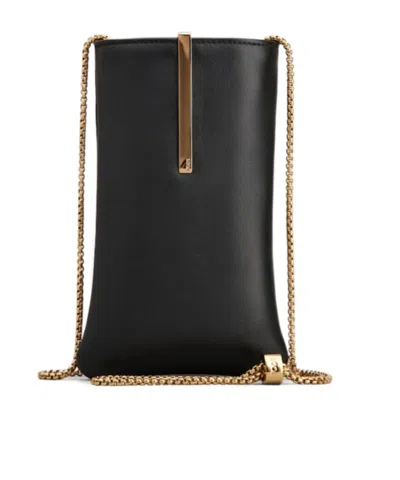 Tod's Medium Mobile Phone Bag In Black