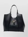 Tod's Medium Leather Tote Bag In Blue