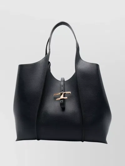 TOD'S MEDIUM SIZED LEATHER TOTE BAG