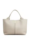 Tod's Leather Shoulder Bags With Metal Feet
