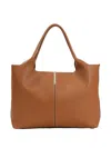Tod's Medium-small Leather Tote Bag In Brown