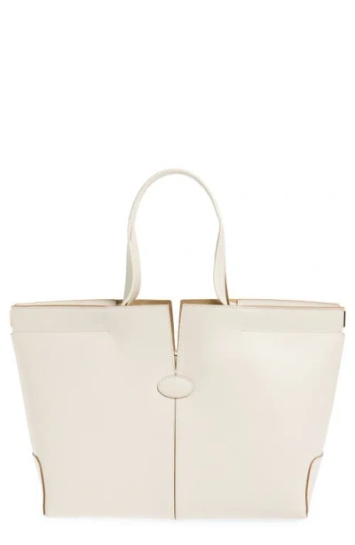 TOD'S MEDIUM-SMALL TOD'S DI BAG FOLIO LEATHER SHOPPER