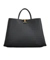Tod's Medium T Timeless Leather Tote Bag In Black