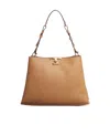 Tod's Medium T Timeless Leather Tote Bag In Brown