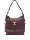 Tod's Medium T Timeless Shoulder Bag In Red